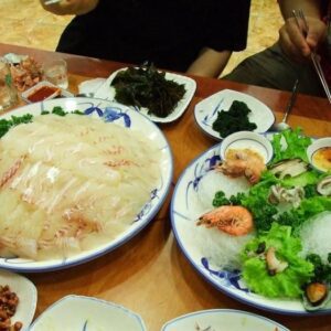Udobabsang (Udo Meal Table)(우도밥상)
