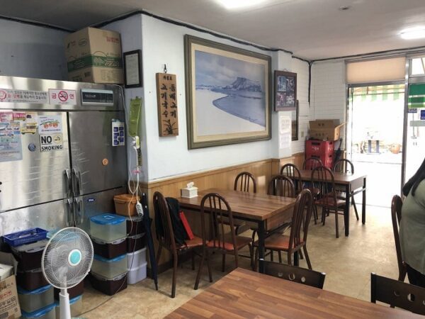 長壽水餐廳 (Chángshòu shuǐ cāntīng)(장수물식당)